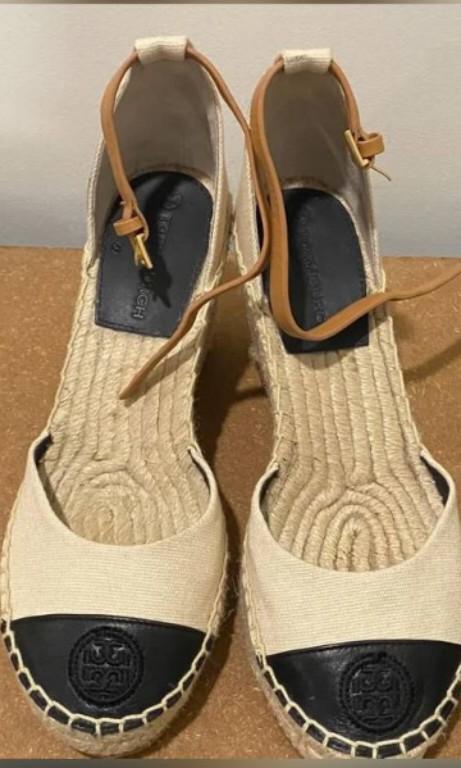Tory Burch Women s 85mm Colorblock Wedge Espadrilles Women s