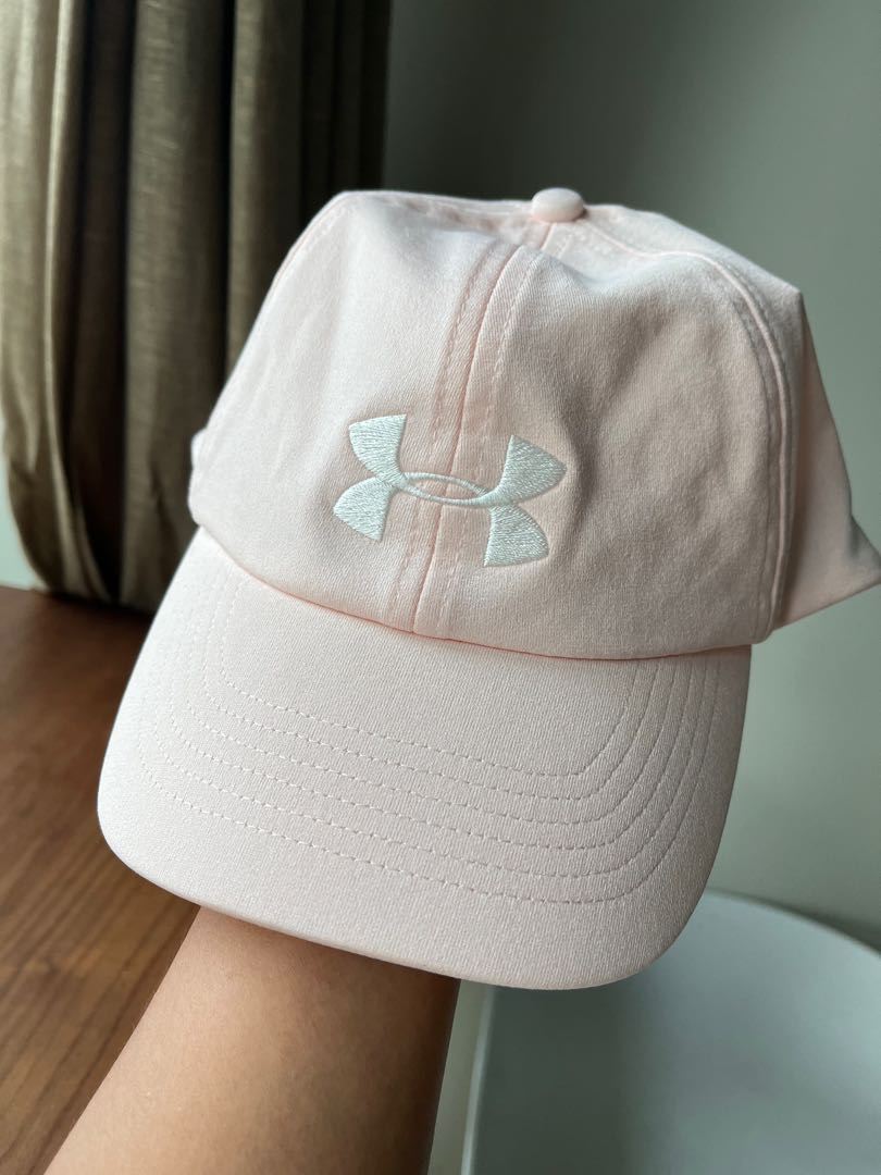 Under Armour gorgeous baby pink cap Men s Fashion Watches