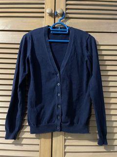 Uniqlo Navy Blue Cardigan