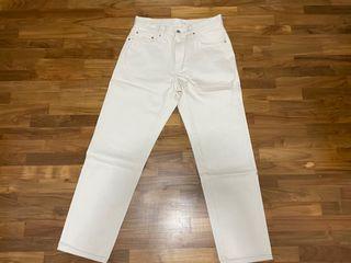 UNIQLO white jeans