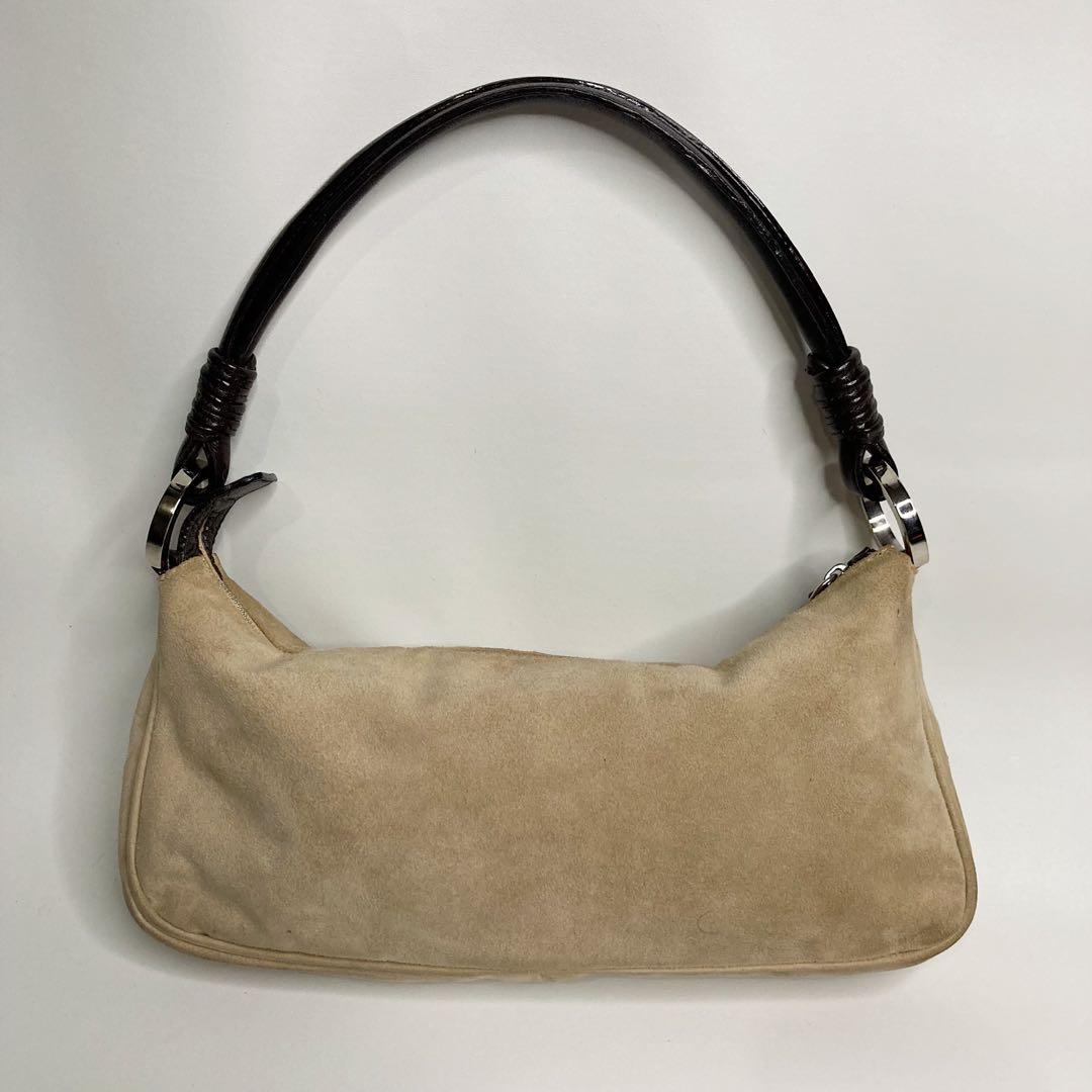 Valentino garavani suede shoulder bag