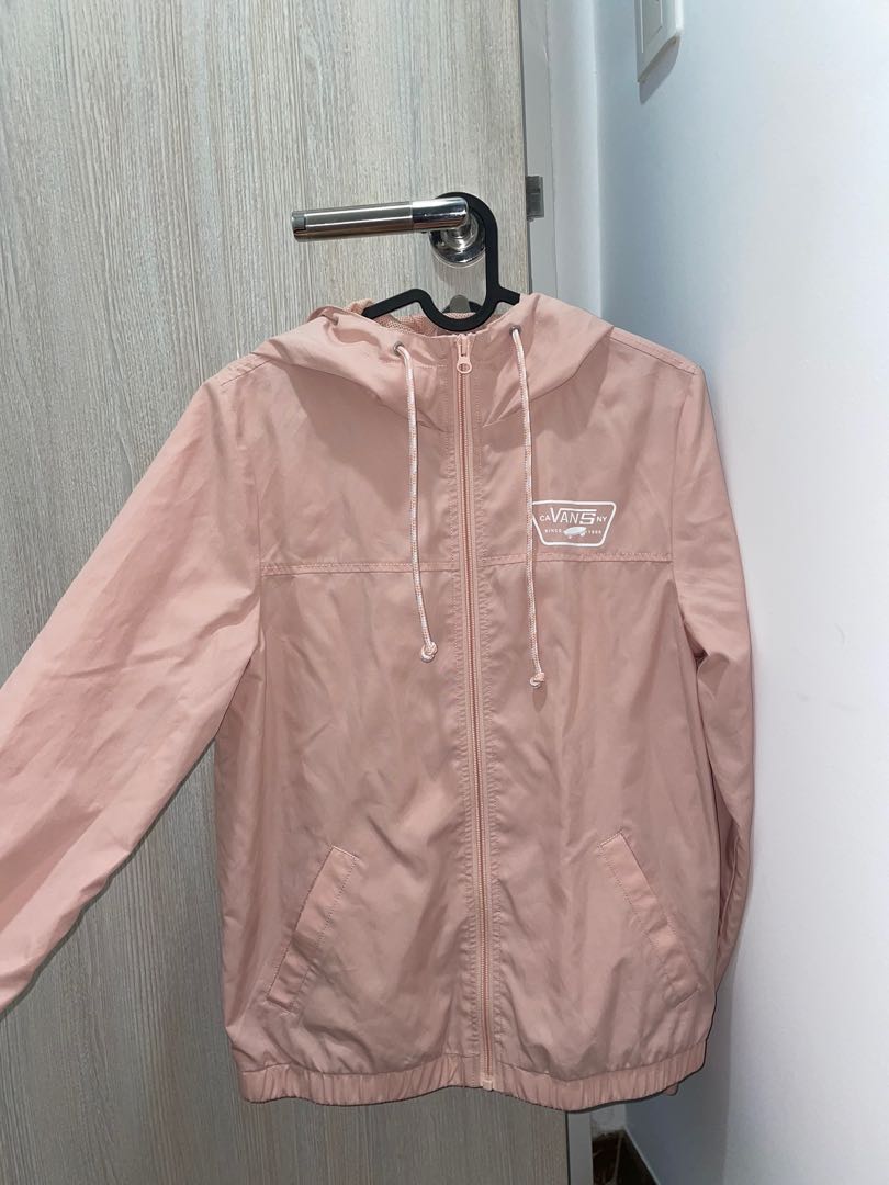 Vans Pink Jacket Windbreaker