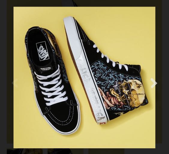 vans metallica pushead