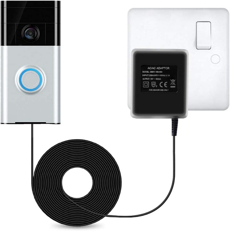 Video Doorbell Power Supply,LANMU Power Adapter for Ring Video Doorbell