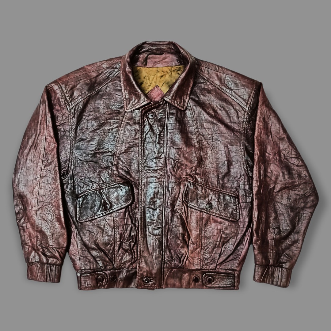Pierre cardin store leather jacket