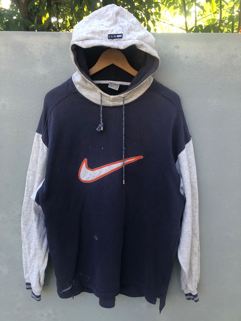 Vintage distressed Nike Hoodie, Men's 