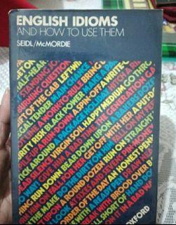 Vintage idioms bhs.inggris