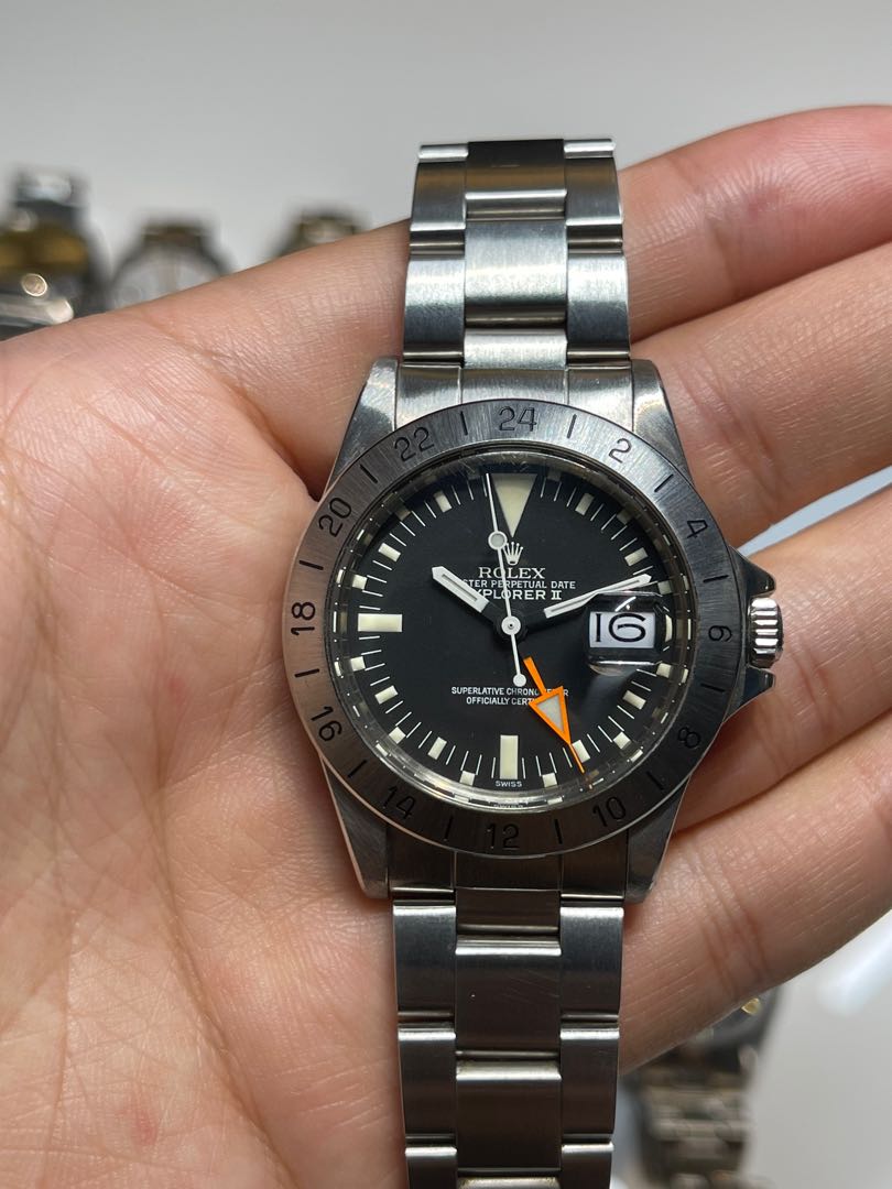 Rolex explorer 2 steve cheap mcqueen price