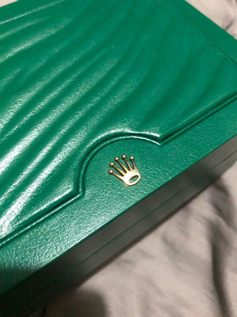 Vintage rolex watch case box, Hobbies & Toys, Memorabilia & Collectibles, Vintage Collectibles