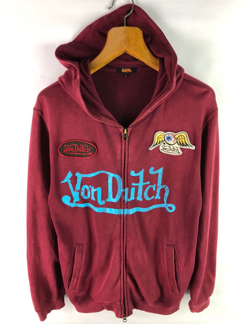 Von dutch eyeball hoodie outlet