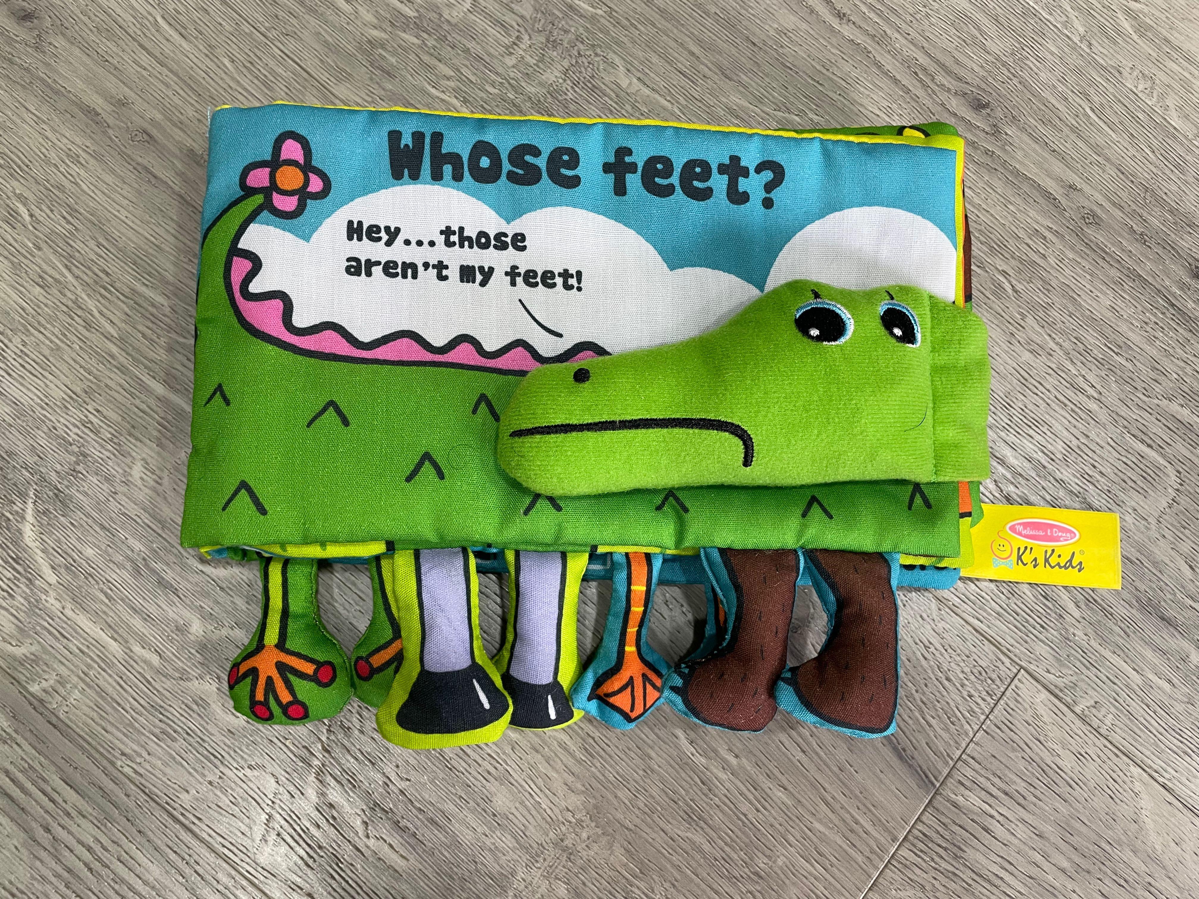 Melissa and doug whose feet hot sale