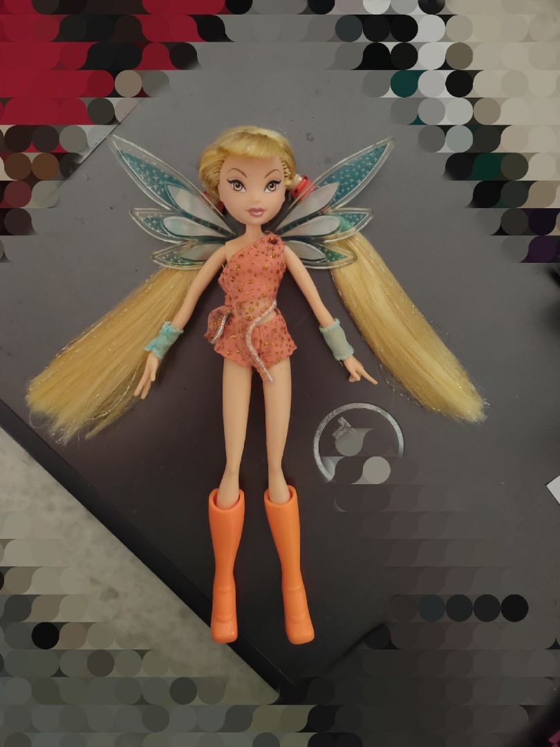 Poupée Winx Club - Stella Dance Night - Mattel - Occasion Très Bon État
