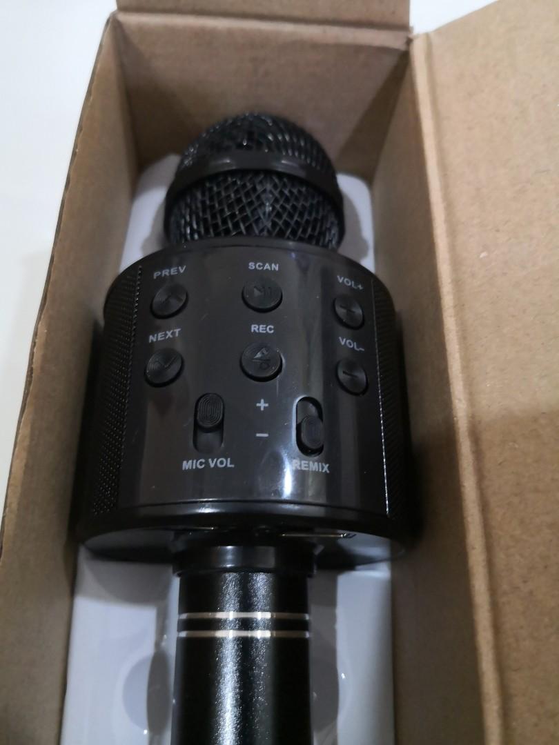 Wireless microphone hifi speaker, Hobbies & Toys, Music & Media, Music