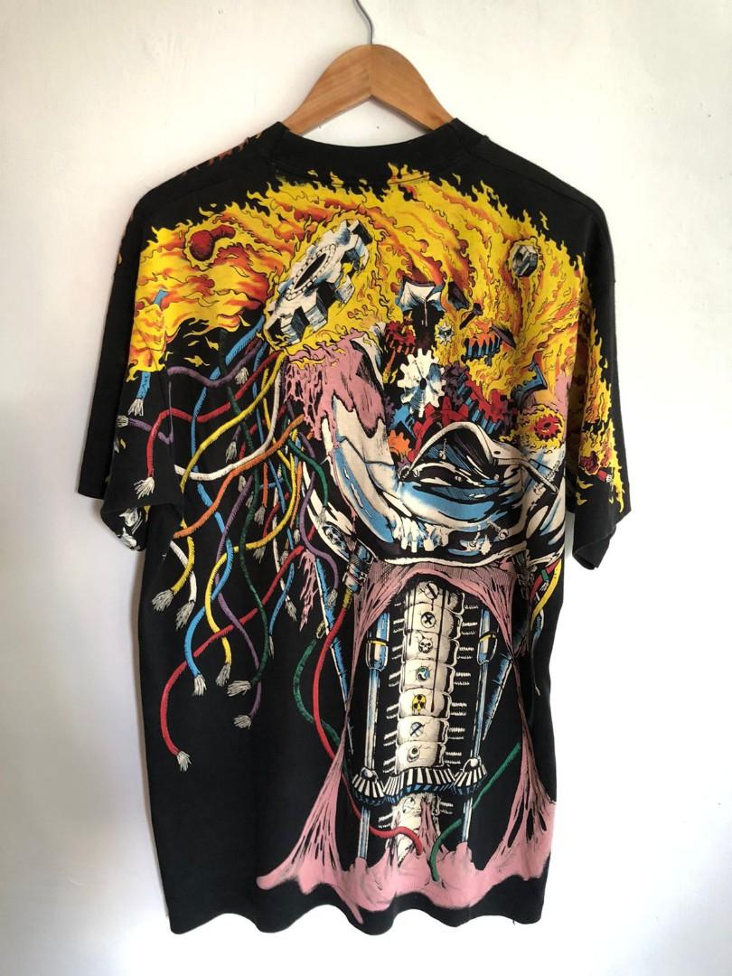 2点おまとめLIQUID BLUE ローガン ウルヴァリン L &シャーデー Wolverine Liquid Blue vintage 90s, Men's Fashion, Tops