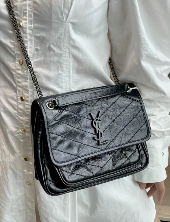 YSL Vagrant bag small niki, Women's Fashion, Bags & Wallets, Cross-body ...