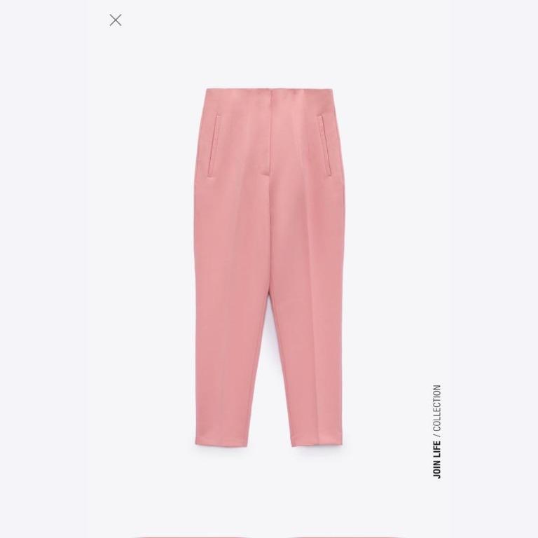 Picked up these little Pink trousers for Mother's Day! Adoring all the new  colors out for spring and summer. @zara #pants #pink #zara
