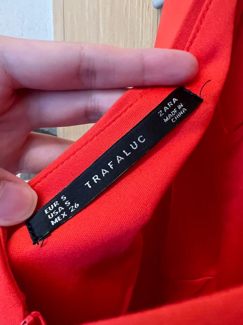 Zara Orange Dress, Women's Fashion, Dresses & Sets, Dresses on Carousell