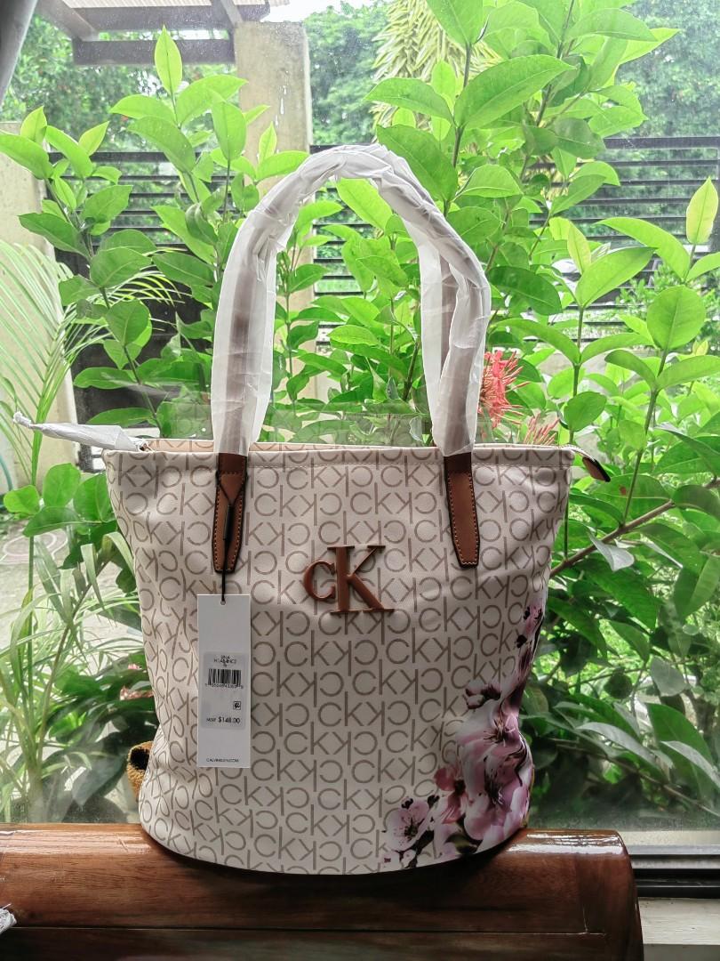 100 Original Brand New w Tag CALVIN KLEIN Tote Bag LAY AWAY OK