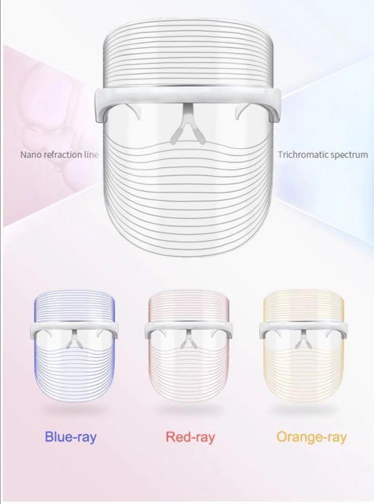 3D Facial LED Mask (Category: Face Care) located in Cebu City. Submitted by alclabu (Listing ID 1168944825, Image 3). Description: 3D Color LED Facial Mask Bought online for ₱2k+ Used only once Like new condition RFS: i have 2 of this.