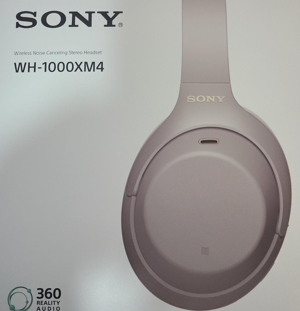 賣99%新Sony wh1000xm4 silver 無線藍芽耳機銀色, 音響器材, 耳機