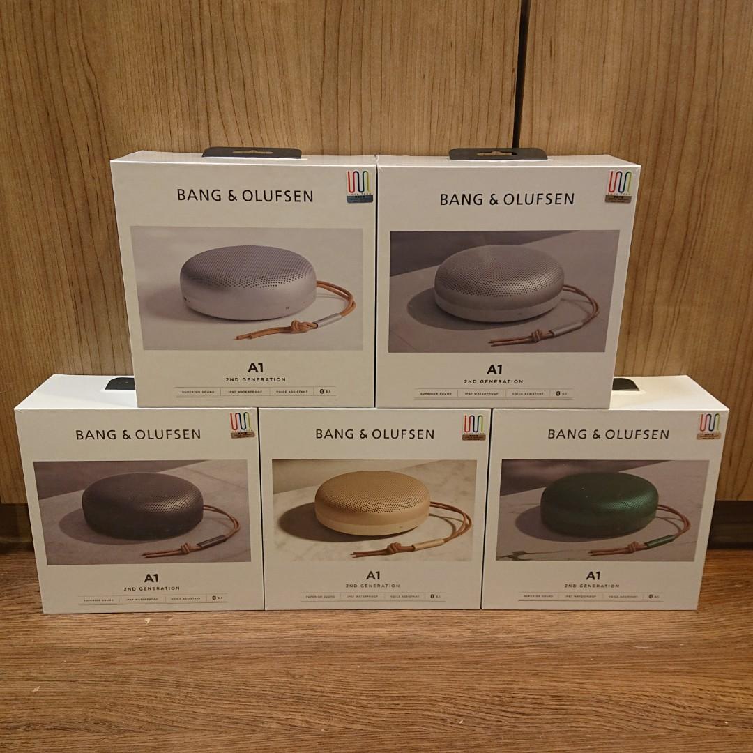 門市全新現貨‼️ B&O Beosound A1 2nd Gen 防水便攜式藍牙揚聲器（6色