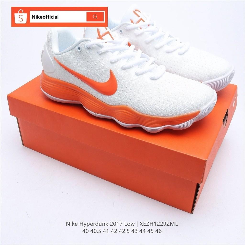 💯% Original Nike Hyperdunk White Orange Basketball Shoes For Men at 50% OFF! ₱2,980 Only!, Men's Sneakers on