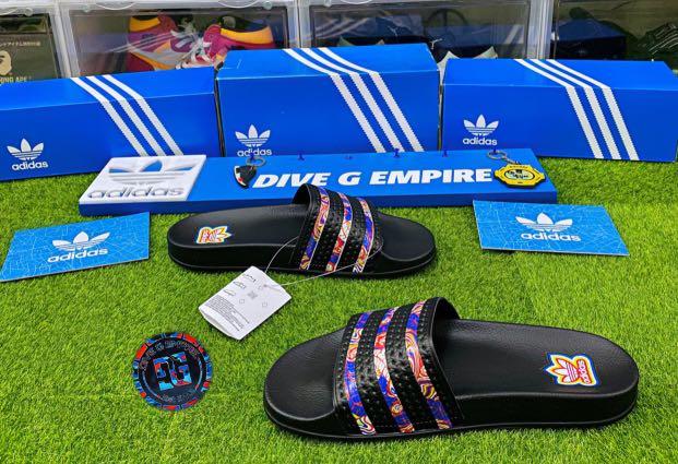 Adidas adilette custom store