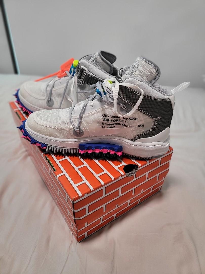 Air Force 1 Mid x Off White White Men s Fashion Footwear