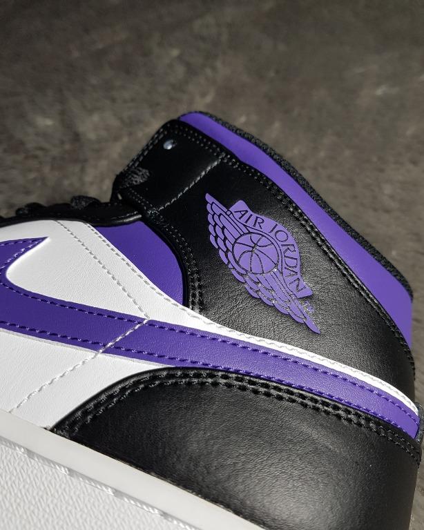 purple court jordan 1