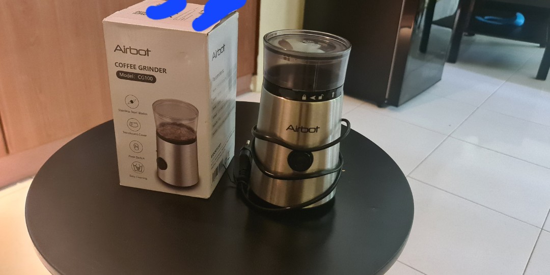 Airbot coffee beans grinder, TV & Home Appliances, Kitchen Appliances,  Coffee Machines & Makers on Carousell