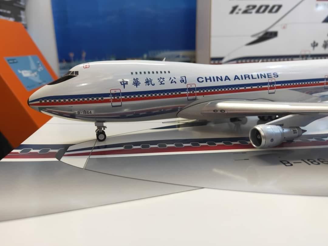 当社の Schabak 1:600 中国国際航空 747