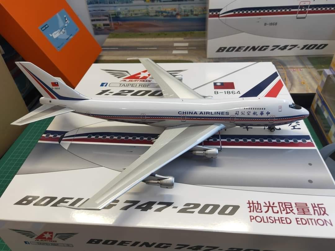 ALBATROS 1/200 チャイナエアラインB747-100 B-1868 割引販売中