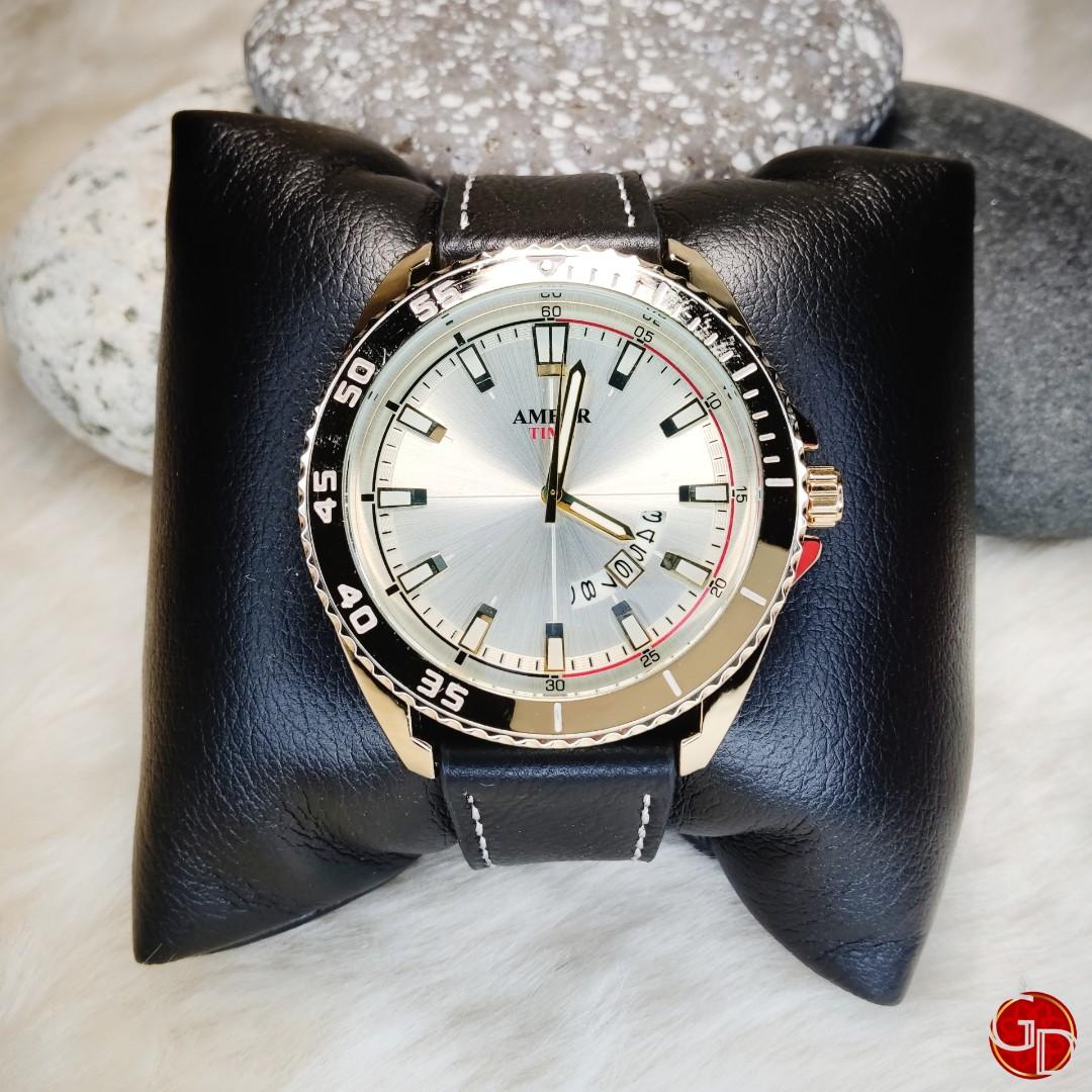 Amber Time Watch, Luxury, Watches on Carousell