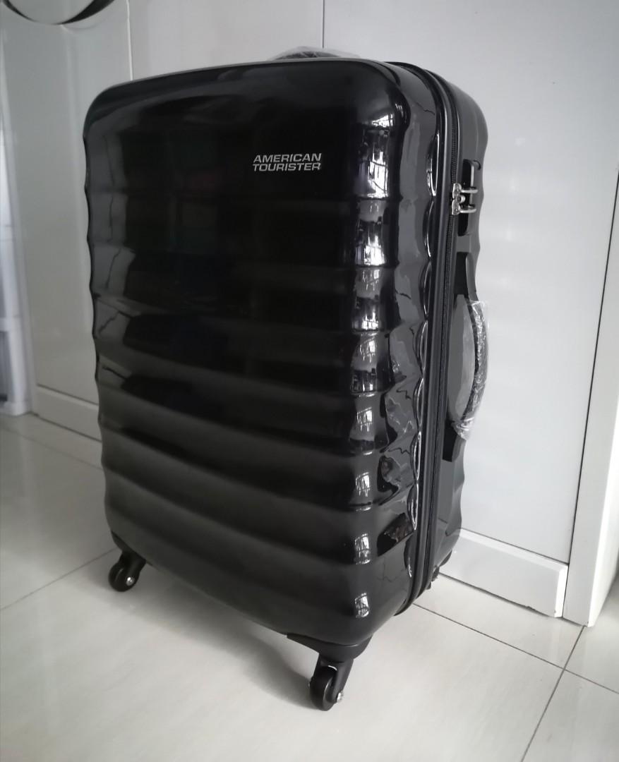 American tourister black hotsell luggage