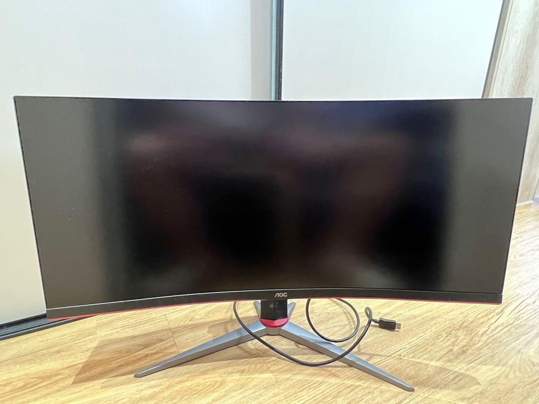 aoc CQ34G2Z 34吋, 電腦＆科技, 桌上電腦 