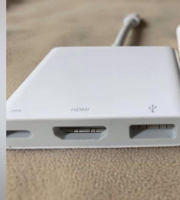 Apple USB-C AV multiport adapter ( hdmi ) (Category: Cables & Adaptors) located in Davao. Submitted by akvtOS (Listing ID 1164618534, Image 3). Description: Genuine, excellent cond. .