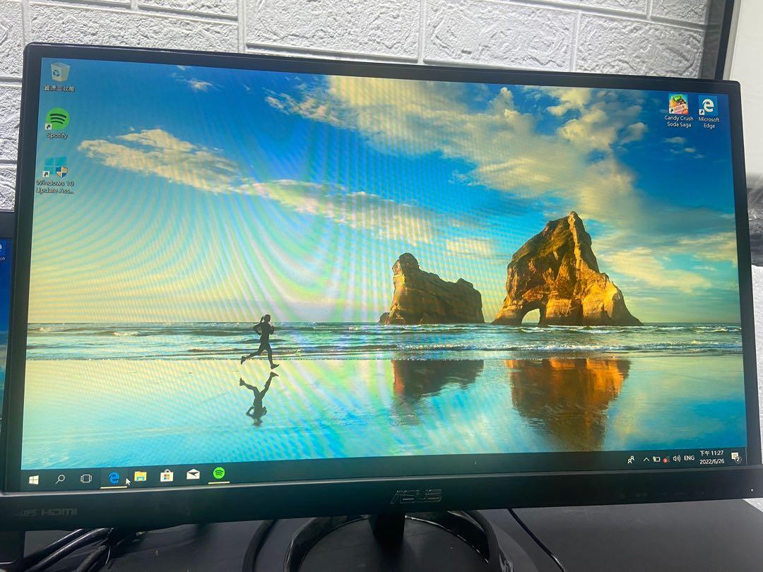 二手九成新ASUS VX229H 22吋AH-IPS超廣角 