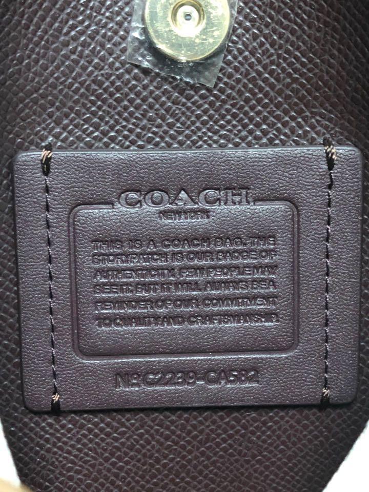 Authentic Coach CA582 mollie sling crossbody bag handbag, Luxury, Bags ...