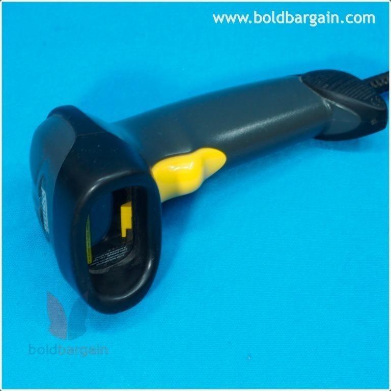 Authentic Zebra Symbol USB LS2208 General Purpose 1D Barcode Scanner (LS2208SR20007RUR