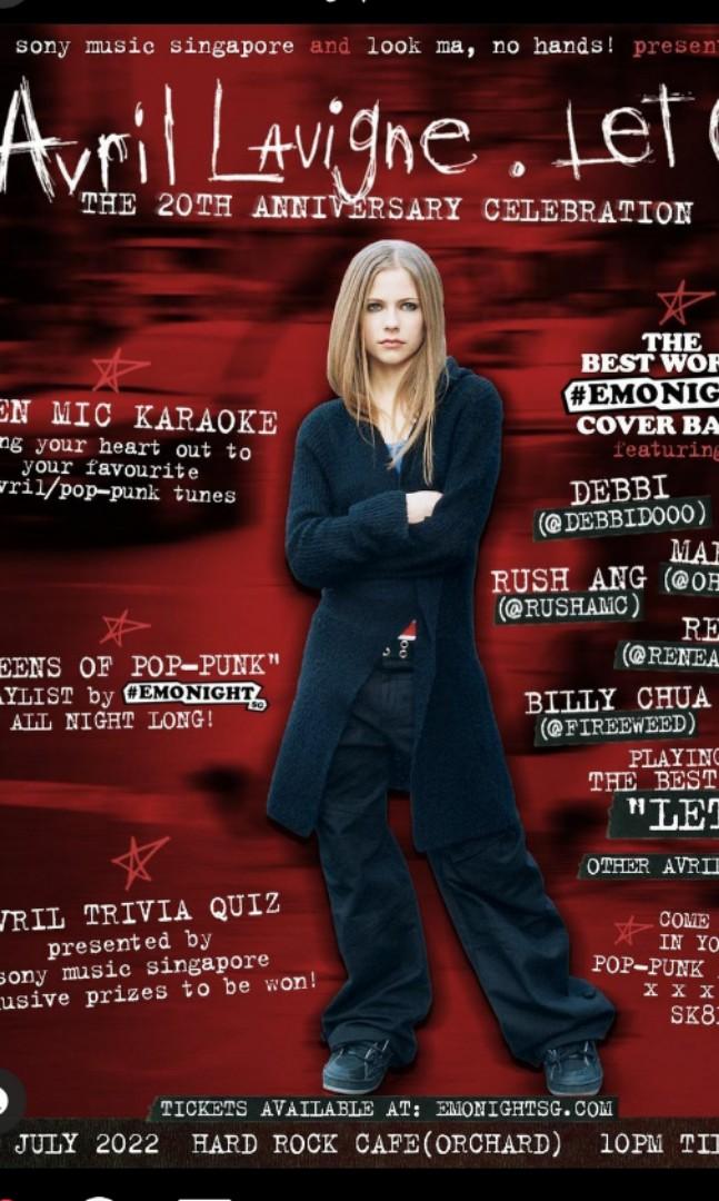 Avril lavigne EMONIGHT x3, Tickets & Vouchers, Event Tickets on Carousell