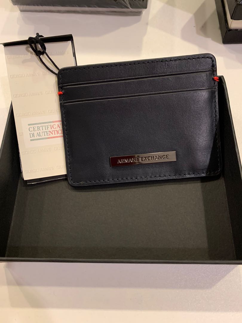 AX Armani Exchange card holder, Men's Fashion, Watches & Accessories