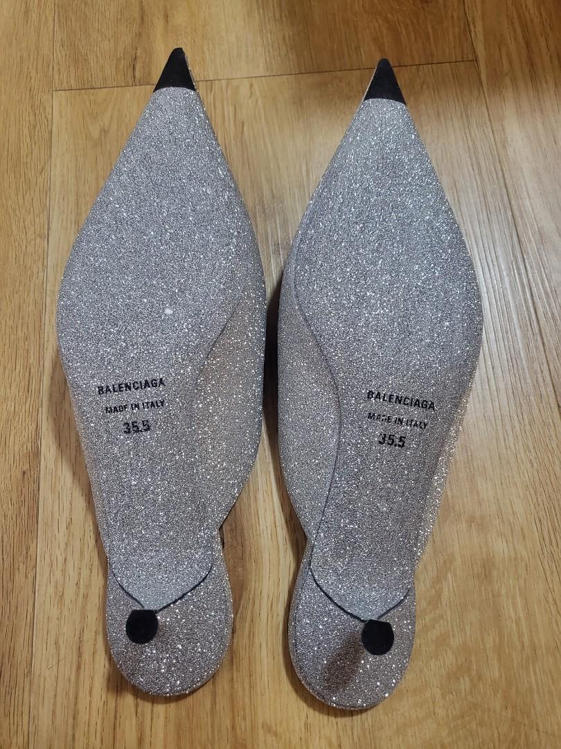 Glitter balenciaga shoes hot sale