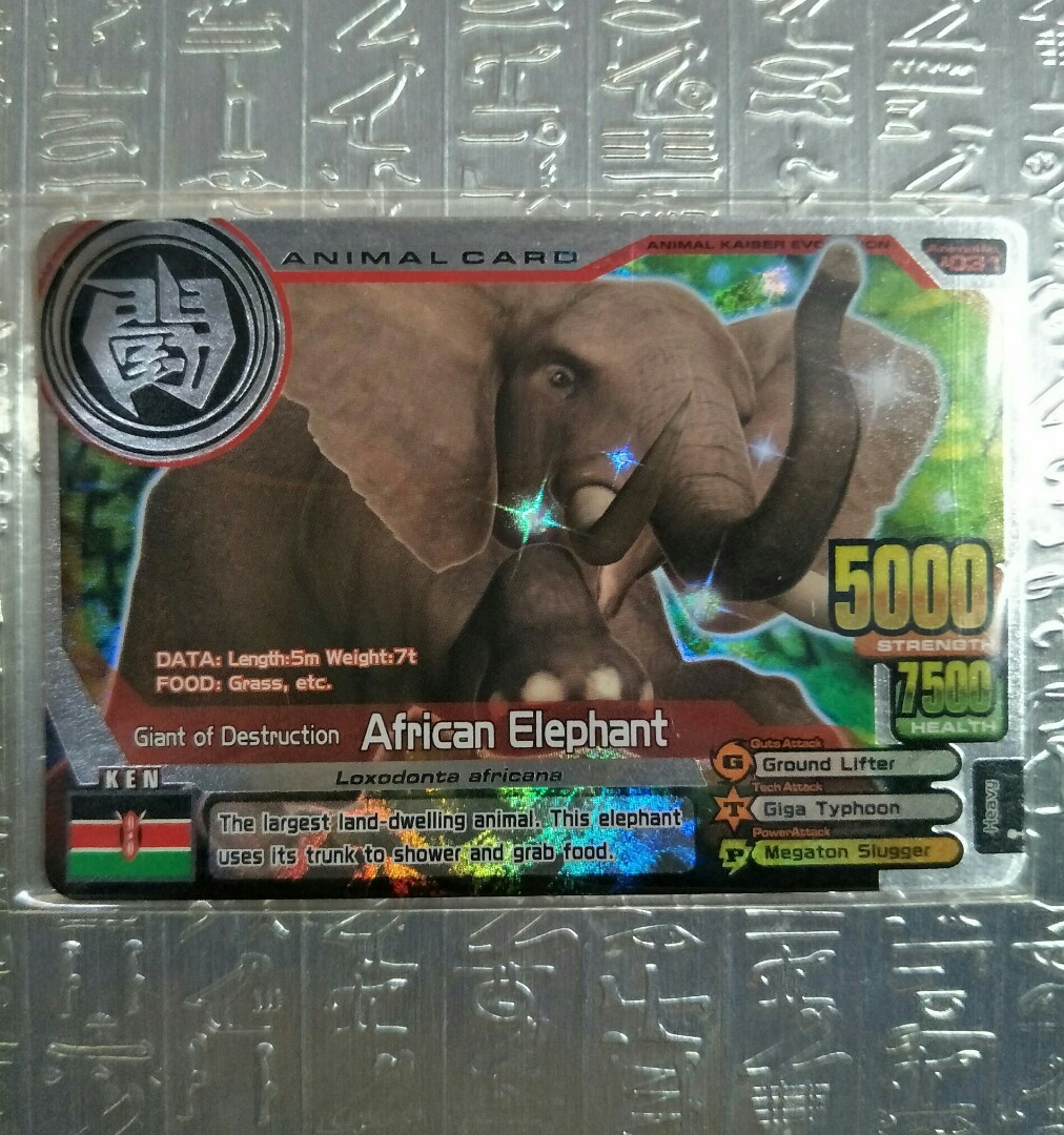 great-animal-kaiser-version-1-a-034-fighter-card-african-elephant