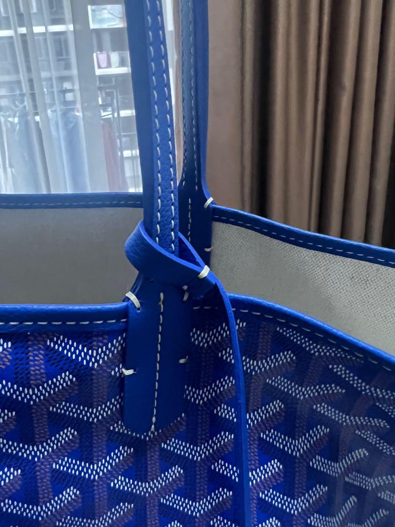 Beautiful Goyard St Louis PM in Sky Blue, Luxury, Bags & Wallets on  Carousell