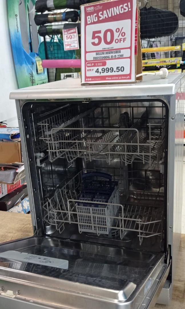 BELLINI DISHWASHER FREESTANDING, TV & Home Appliances, Kitchen