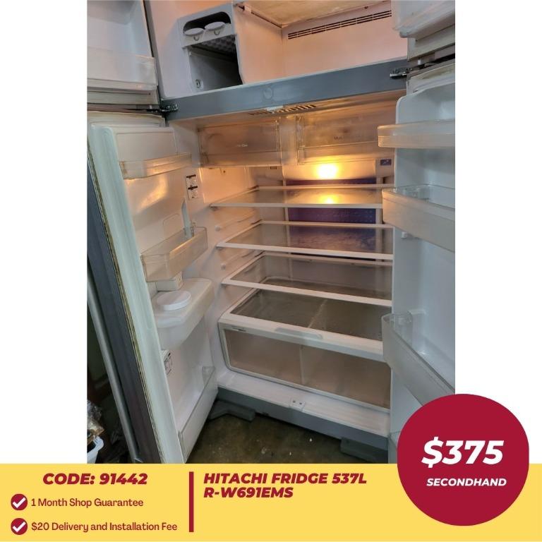 BEST DEAL! HITACHI Fridge 537L RW691EMS, TV & Home Appliances, Kitchen