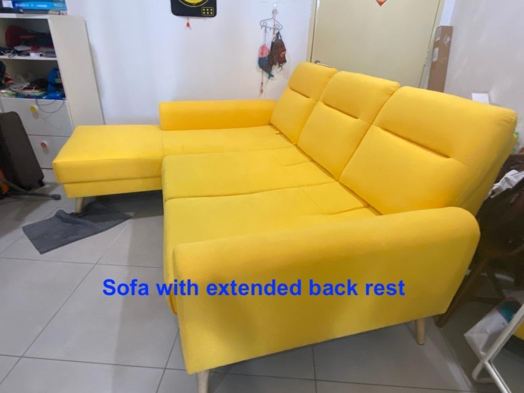 Big LShaped Sofa (Harvey Norman), Furniture & Home Living, Furniture