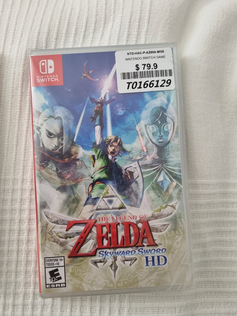 Bnib Legend Of Zelda Skyward Sword Nintendo Switch Video Gaming Video Games Nintendo On Carousell