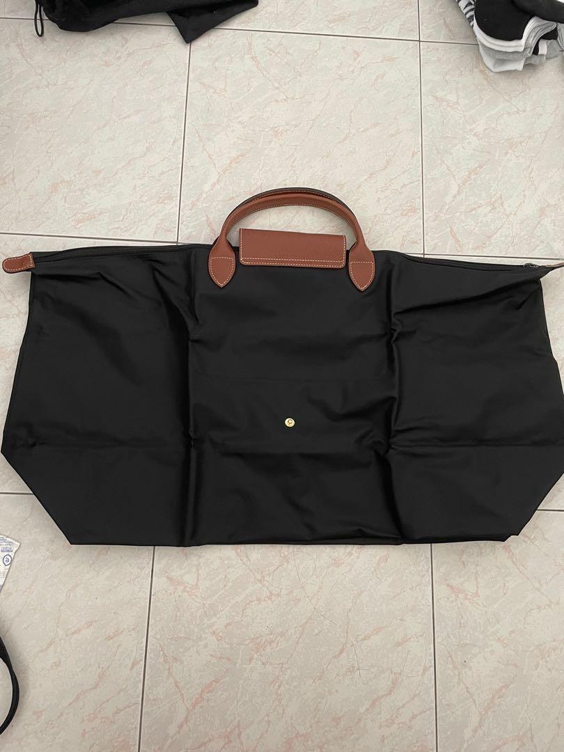 Le Pliage Original M Travel bag Black - Recycled canvas (L1625089001)