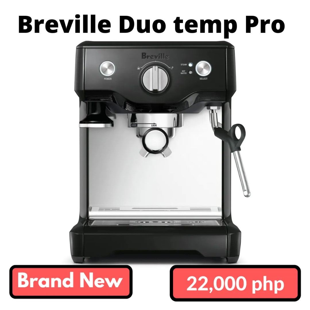 Breville Duo Temp Pro (Black) Brand new, TV & Home Appliances, Kitchen